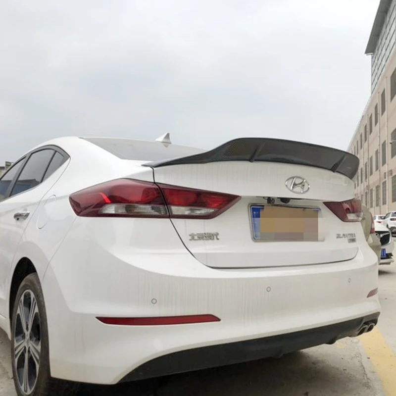 Спойлер для Hyundai Elantra 2015-2017, высококачественный спойлер из углеродного волокна, автомобильное заднее крыло, грунтовка, цветной задний багажник, задний плавник, спорт
Спойлер для Hyundai Elantra 2015-2017, высококачественный спойлер из углеродного волокна, автомобильное заднее крыло, грунтовка, цветной задний багажник, задний плавник, спорт