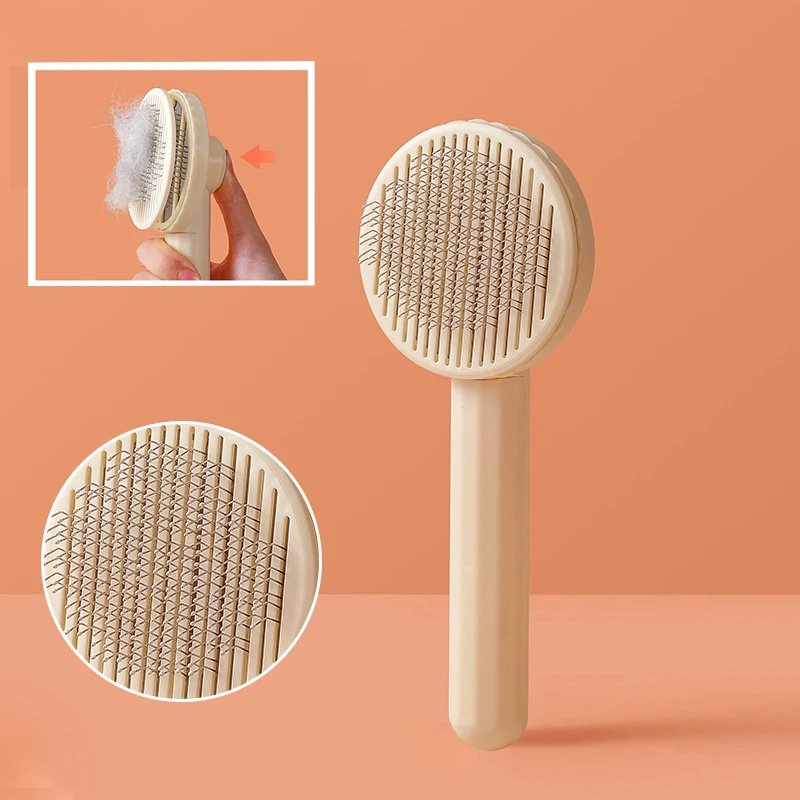 Pet Grooming Tool Hair Removal Comb Cat Brush Self Easy Cleaning Brush for Cats Dogs Hair Remover Scraper
Pet Grooming Tool Hair Removal Comb Cat Brush Self Easy Cleaning Brush for Cats Dogs Hair Remover Scraper