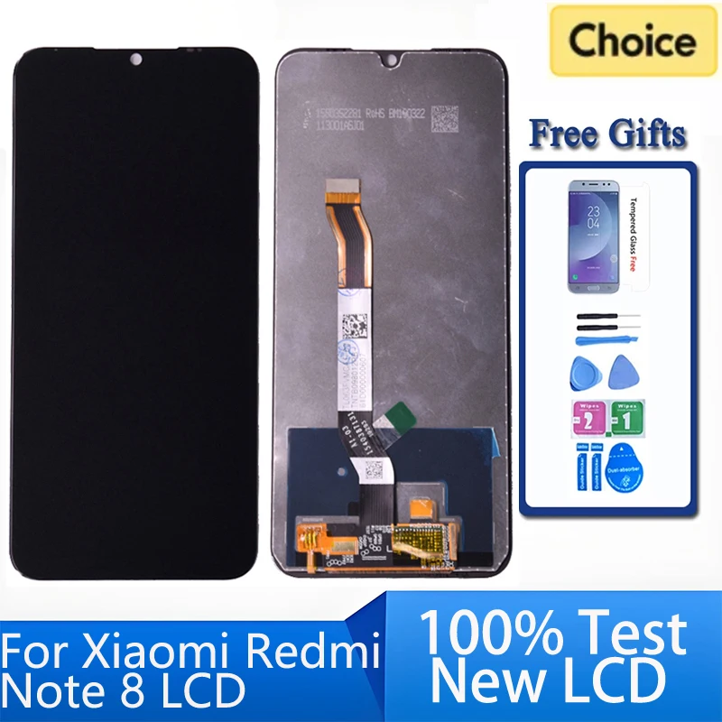 For Xiaomi Redmi Note 8 LCD Display with Touch Screen Digitizer Assembly Replacement For Redmi Note 8 with frame LCD
For Xiaomi Redmi Note 8 LCD Display with Touch Screen Digitizer Assembly Replacement For Redmi Note 8 with frame LCD