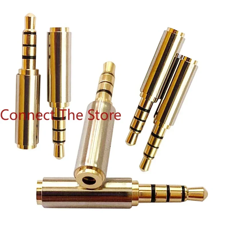 3PCS Metal 3.5 Four-section Revolution 2.5 Female Stereo Plug Headphone Computer Socket Jack
3PCS Metal 3.5 Four-section Revolution 2.5 Female Stereo Plug Headphone Computer Socket Jack