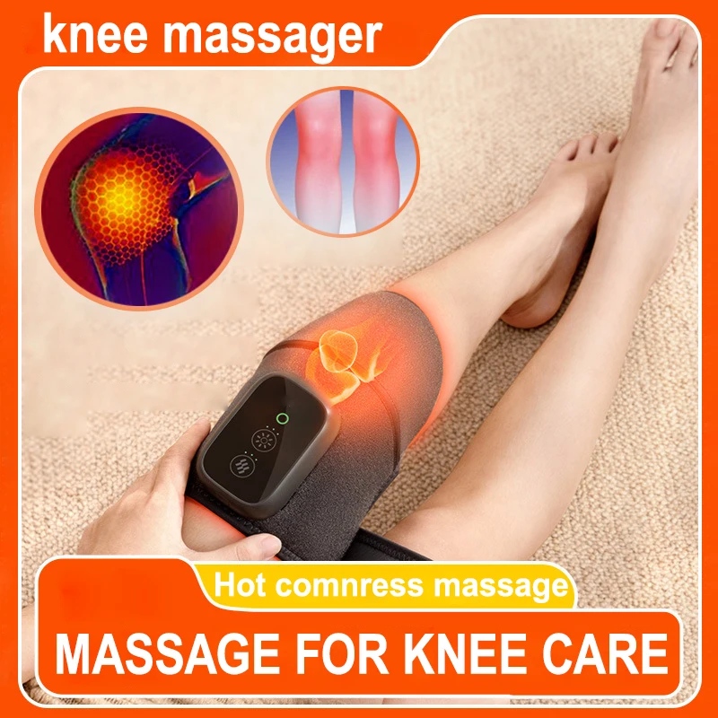 Wireless Knee Heating Pad Adjustable Vibrations And Heating Modes Heated Knee Massager Shoulder Brace LED Massager Relax Muscle
Wireless Knee Heating Pad Adjustable Vibrations And Heating Modes Heated Knee Massager Shoulder Brace LED Massager Relax Muscle