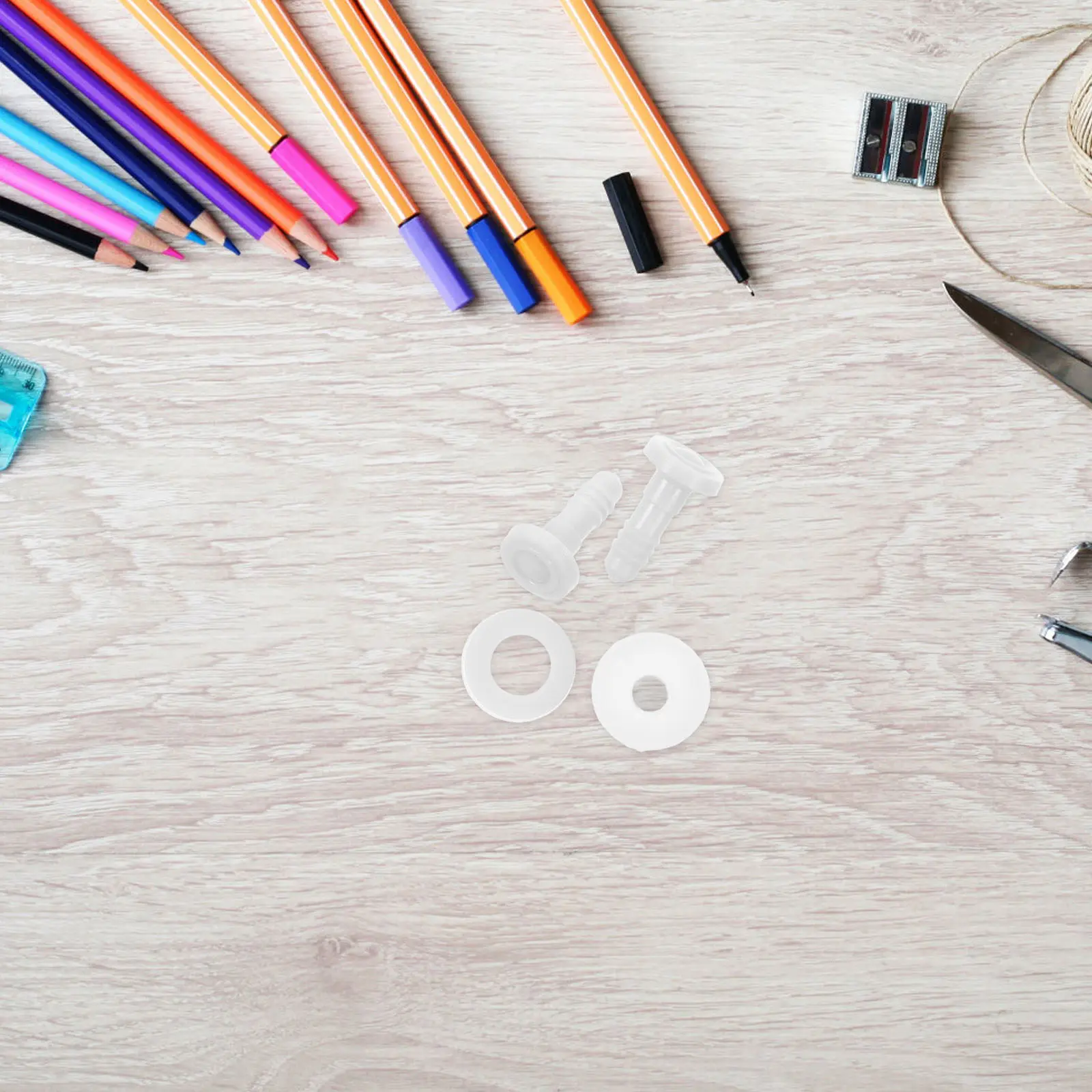 20Sets Plastic Movable Joint Parts DIY Making Supplies Rotatable Joint Washers Creative Animal Craft Kits Fake Joints
20Sets Plastic Movable Joint Parts DIY Making Supplies Rotatable Joint Washers Creative Animal Craft Kits Fake Joints
