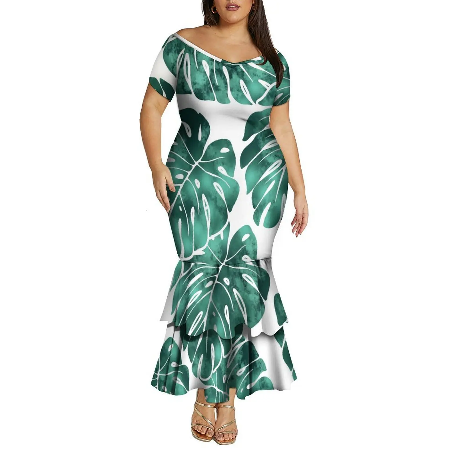 Casual Clothing Customized Women's Clothing Polynesian Women'S Short-Sleeved Fitted DressHigh-Quality Ankle-Length Dress
Casual Clothing Customized Women's Clothing Polynesian Women'S Short-Sleeved Fitted DressHigh-Quality Ankle-Length Dress