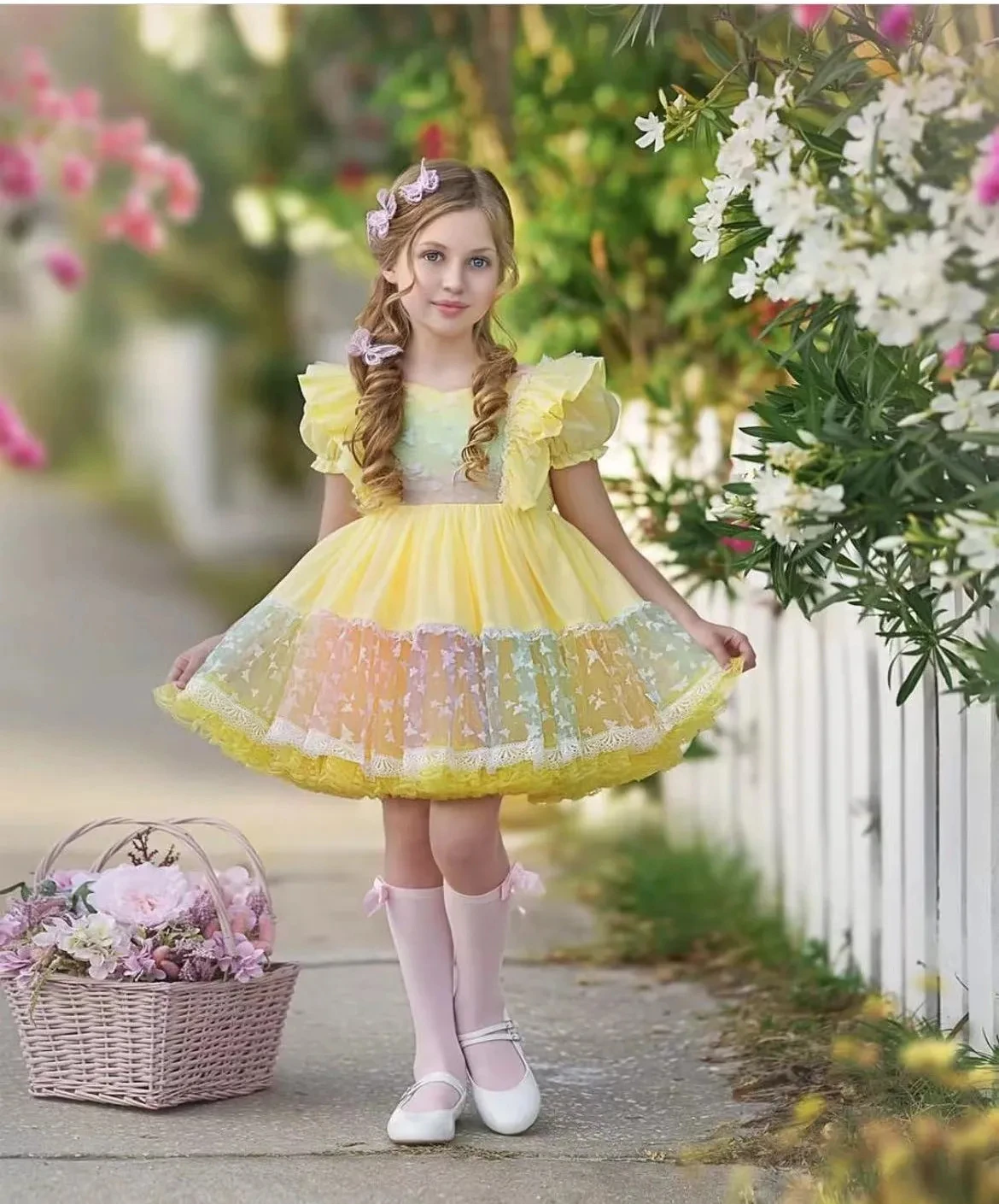 0-12Y Baby Girl Summer Yellow Butterfly Turkish Vintage Princess Dress for Birthday Holiday Easter Photography Eid
0-12Y Baby Girl Summer Yellow Butterfly Turkish Vintage Princess Dress for Birthday Holiday Easter Photography Eid