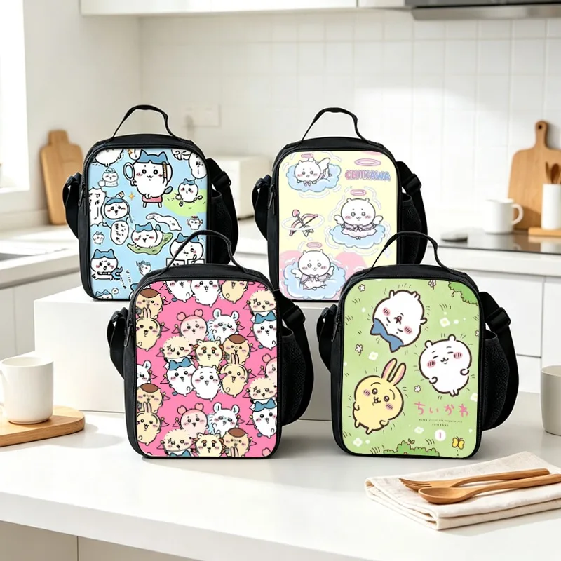 Chiikawas Lunch Bags for Women Men Cartoon Anime Pattern Large Capacity Portable Cooler Bag Unisex Fashion Handbags Party Gifts
Chiikawas Lunch Bags for Women Men Cartoon Anime Pattern Large Capacity Portable Cooler Bag Unisex Fashion Handbags Party Gifts