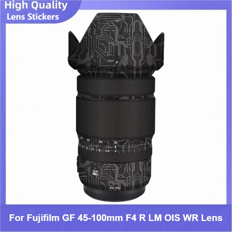 For Fuji Fujifilm GF 45-100mm F4 R LM OIS WR Anti-Scratch Camera Sticker Coat Wrap Protective Film Body Protector Skin