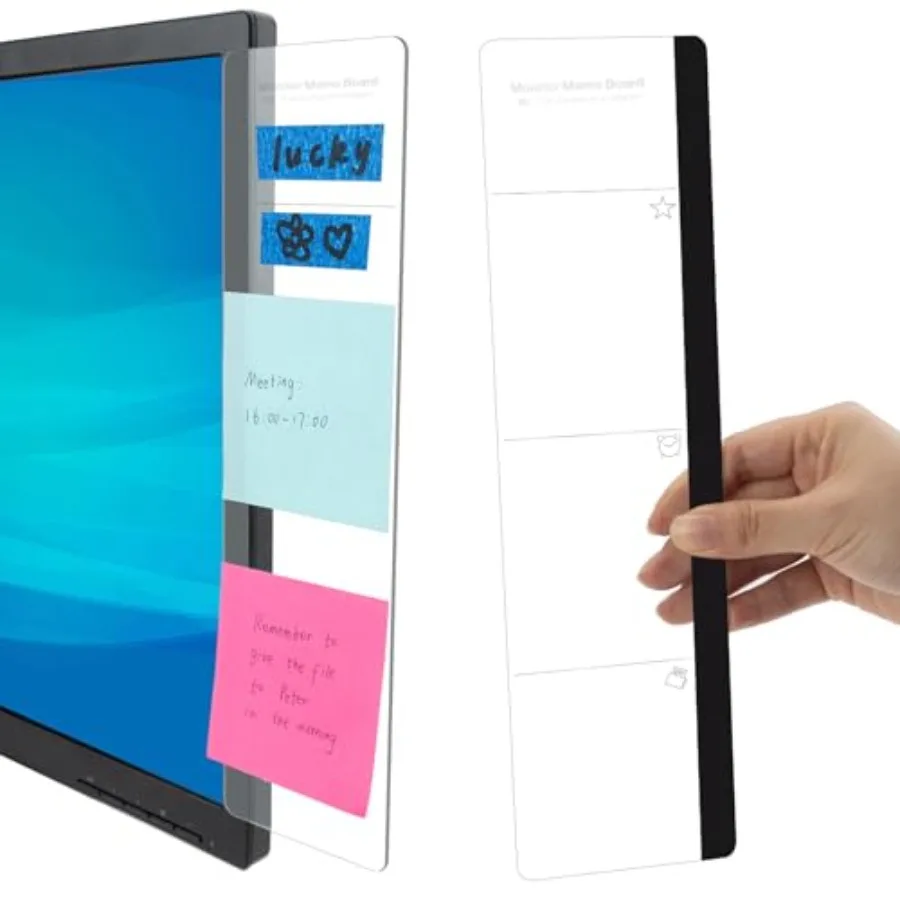 Office Desk Accessories pcs Computer Message Office Supplies for Women Men Computer Sticky Note Holder with Functional Areas Ho
Office Desk Accessories pcs Computer Message Office Supplies for Women Men Computer Sticky Note Holder with Functional Areas Ho