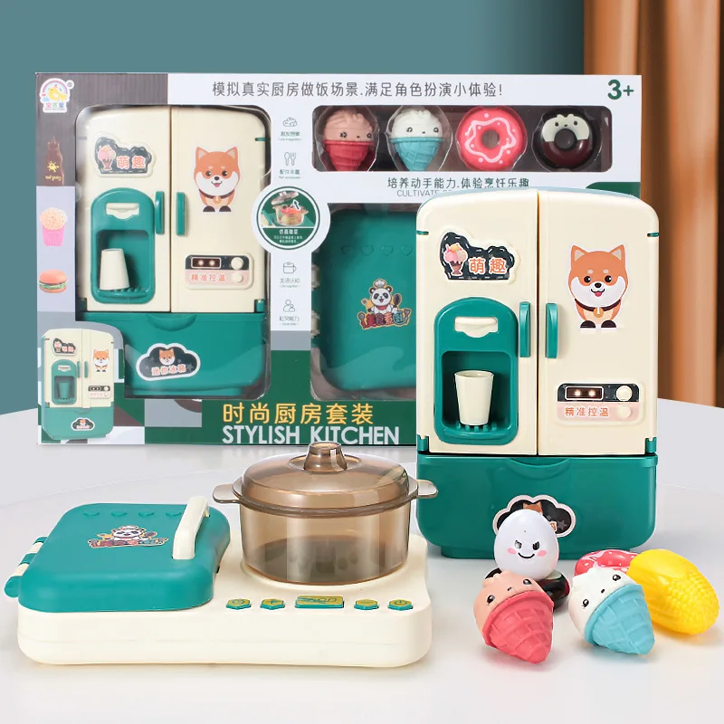 Children Mini Refrigerator Play House Simulational Kitchen Toy Appliance Pretend Play for Girls Boys Can Open Door Birthday Toys
Children Mini Refrigerator Play House Simulational Kitchen Toy Appliance Pretend Play for Girls Boys Can Open Door Birthday Toys