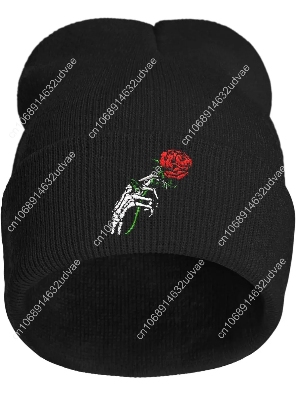 Skeleton Skull Rose Embroidery Beanie Hat for Men Women Winter Warm Stretch Skull Knit Hats Cap Black
Skeleton Skull Rose Embroidery Beanie Hat for Men Women Winter Warm Stretch Skull Knit Hats Cap Black