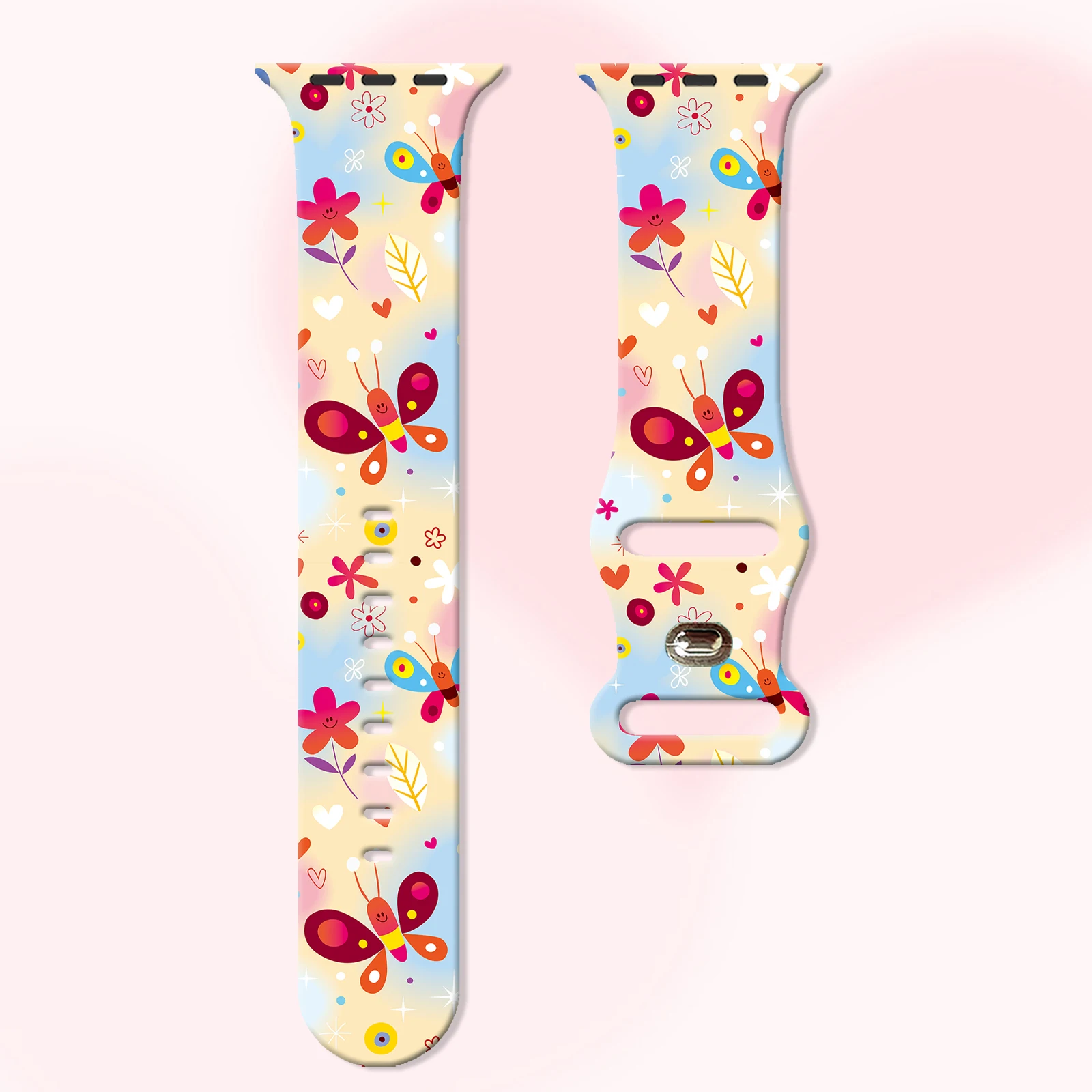 Butterfly heart Series Strap for Apple Watch 10 9 8 Band Replacable Bracelet for iWatch 46mm 42mm 41mm 40mm Watchband
Butterfly heart Series Strap for Apple Watch 10 9 8 Band Replacable Bracelet for iWatch 46mm 42mm 41mm 40mm Watchband