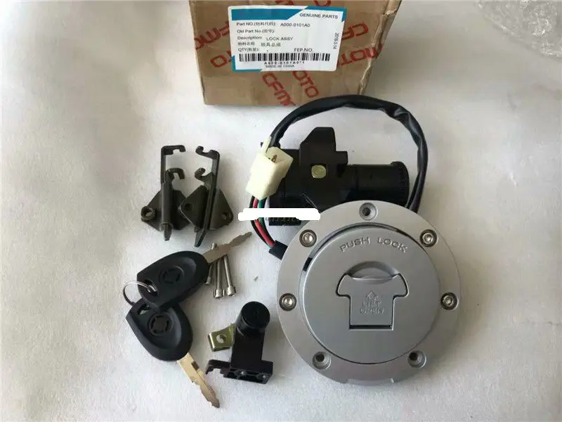 CF400NK650MT650NK650TRG LockSet Motorcycle Electric Switch Key Fuel Tank Lock Assembly
CF400NK650MT650NK650TRG LockSet Motorcycle Electric Switch Key Fuel Tank Lock Assembly