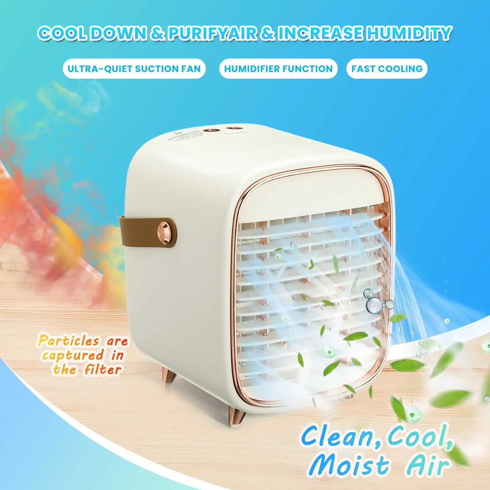 Portable Mini Air Conditioner USB Air Cooler Fan Water Cooling Fan Air Conditioning Mobile Air Conditioner For Home Office Cars
Portable Mini Air Conditioner USB Air Cooler Fan Water Cooling Fan Air Conditioning Mobile Air Conditioner For Home Office Cars