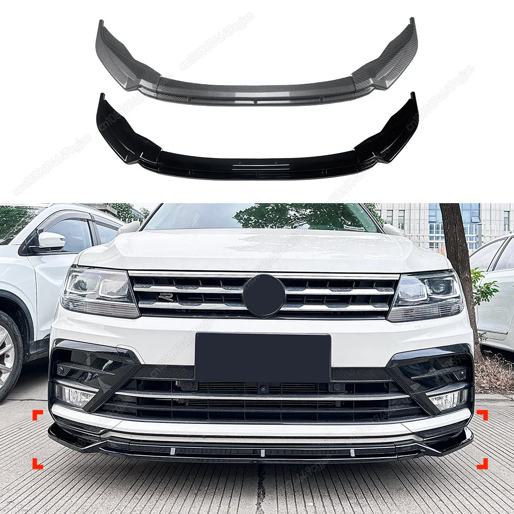 Front Bumper Splitter Lip Diffusers Spoiler Protector Gloss Black For VolksWagen Tiguan MK2 R-Line 2017-2020 Pre-Facelift Tuning
Front Bumper Splitter Lip Diffusers Spoiler Protector Gloss Black For VolksWagen Tiguan MK2 R-Line 2017-2020 Pre-Facelift Tuning