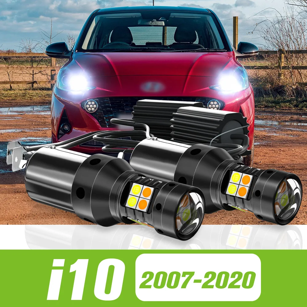 2pcs For Hyundai i10 2007-2020 Dual Mode LED Turn Signal+Daytime Running Light DRL 2012 2013 2014 2015 2016 2017 Accessories
2pcs For Hyundai i10 2007-2020 Dual Mode LED Turn Signal+Daytime Running Light DRL 2012 2013 2014 2015 2016 2017 Accessories
