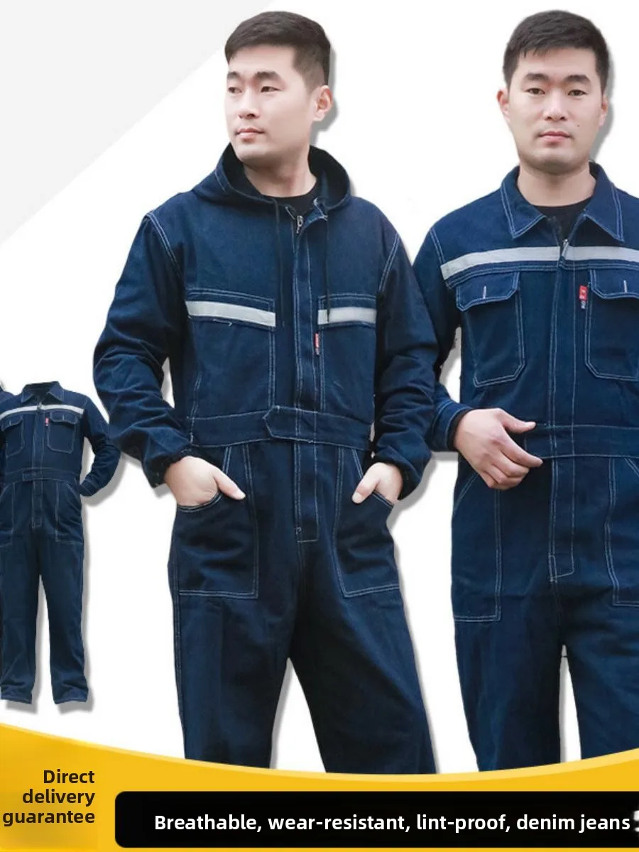 Мужской джинсовый комбинезон для работы, анти-жиговая сварка, строительная площадка, светоотражающая полоса, костюм для защиты труда, спецодежда, orm
Мужской джинсовый комбинезон для работы, анти-жиговая сварка, строительная площадка, светоотражающая полоса, костюм для защиты труда, спецодежда, orm