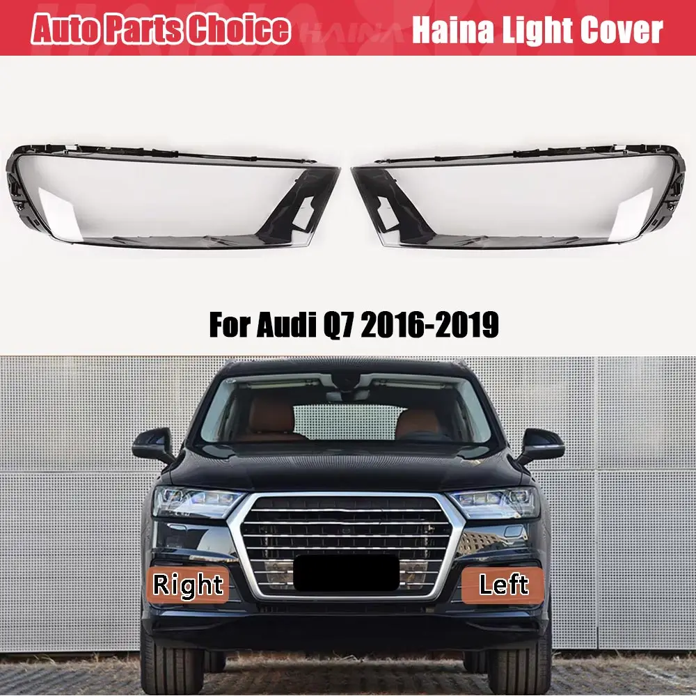 For Audi Q7 2016 2017 2018 2019 Car Headlight Glass Plexiglass Lens Cover Headlamp Shell Clear Replacement Car Accessoires
For Audi Q7 2016 2017 2018 2019 Car Headlight Glass Plexiglass Lens Cover Headlamp Shell Clear Replacement Car Accessoires