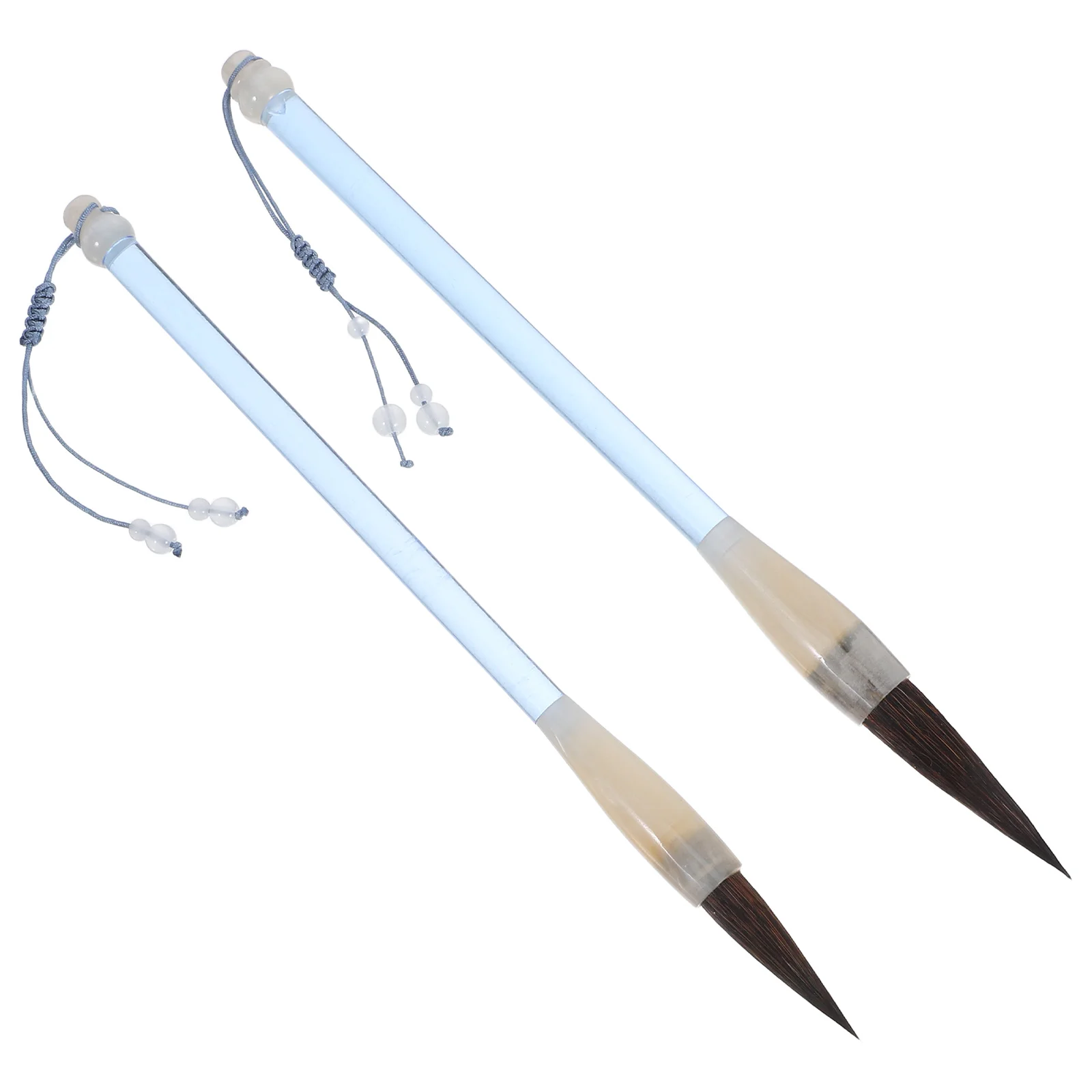 2 Pcs Calligraphy Brush Chinese Writing Ink Painting Brushes Rat Whiskers Hubi Artist
2 Pcs Calligraphy Brush Chinese Writing Ink Painting Brushes Rat Whiskers Hubi Artist
