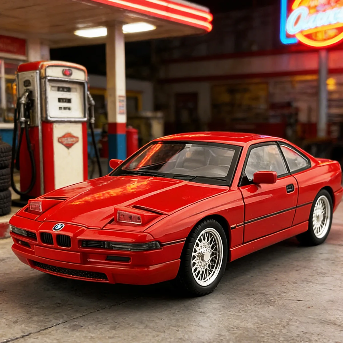 1:24 Scale Alloy 850CSI Replica Retro Coupe Styling Movable Pop Up Lamps Built In Pull Back Sound Light Ornament Toy For Kids
1:24 Scale Alloy 850CSI Replica Retro Coupe Styling Movable Pop Up Lamps Built In Pull Back Sound Light Ornament Toy For Kids