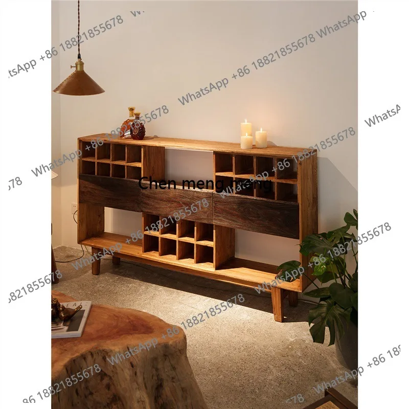 Wabi Sandy Wind Solid Wood Decorative Side Cabinet Tea Room Tea Storage Display Rack New Chinese Style
Wabi Sandy Wind Solid Wood Decorative Side Cabinet Tea Room Tea Storage Display Rack New Chinese Style