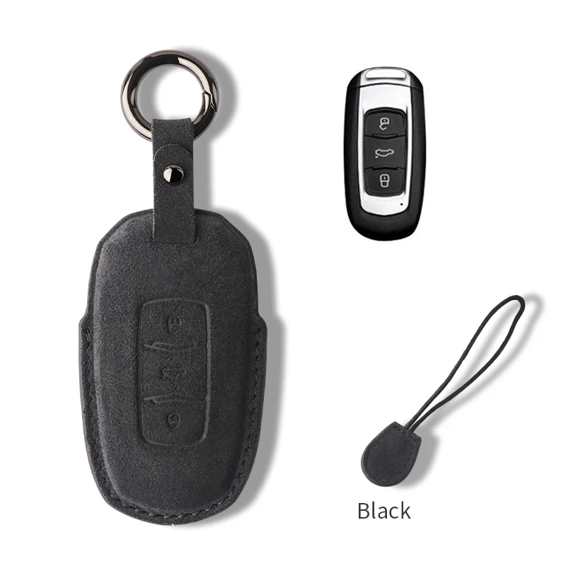 Suede Car Key Case Cover Protector Shell Fob For Geely Coolray X6 Emgrand Global Hawk GX7 For Geely Atlas Boyue NL3 Accessories
Suede Car Key Case Cover Protector Shell Fob For Geely Coolray X6 Emgrand Global Hawk GX7 For Geely Atlas Boyue NL3 Accessories