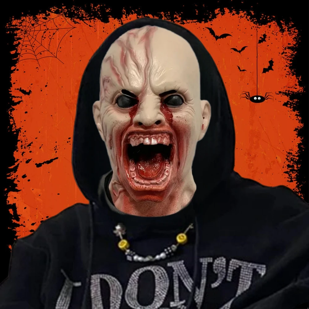 Halloween Mask Zombie Latex Masks Party Cosplay Costume Props Horror Infected Bloody Scary Dress up Masquerade Mascara Mask Prop
Halloween Mask Zombie Latex Masks Party Cosplay Costume Props Horror Infected Bloody Scary Dress up Masquerade Mascara Mask Prop