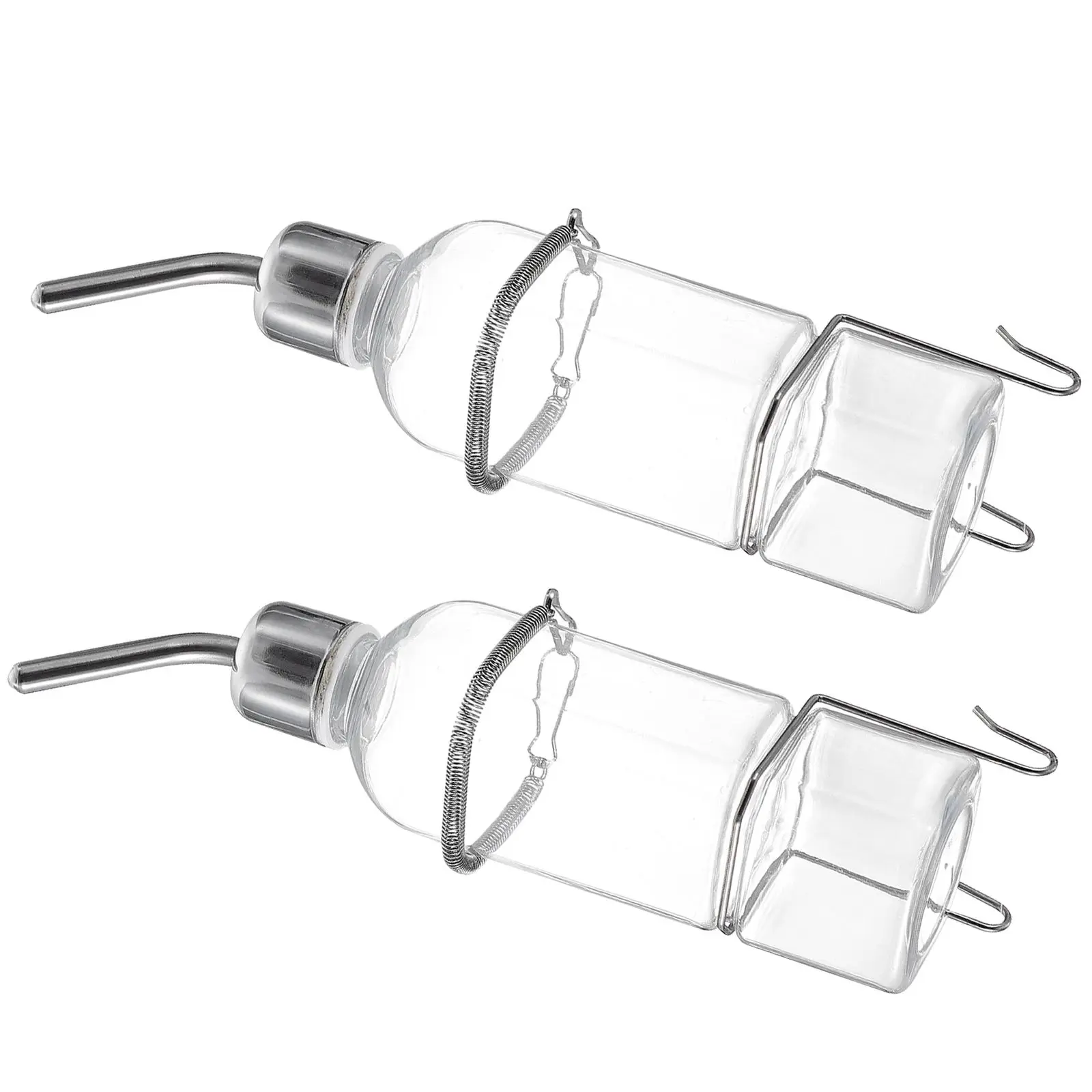 2 Pcs Pet Water Feeder Stainless Steel Drinking Fountain for Small Animals Leak Proof Easy Clean Durable Material Guinea Pig
2 Pcs Pet Water Feeder Stainless Steel Drinking Fountain for Small Animals Leak Proof Easy Clean Durable Material Guinea Pig
