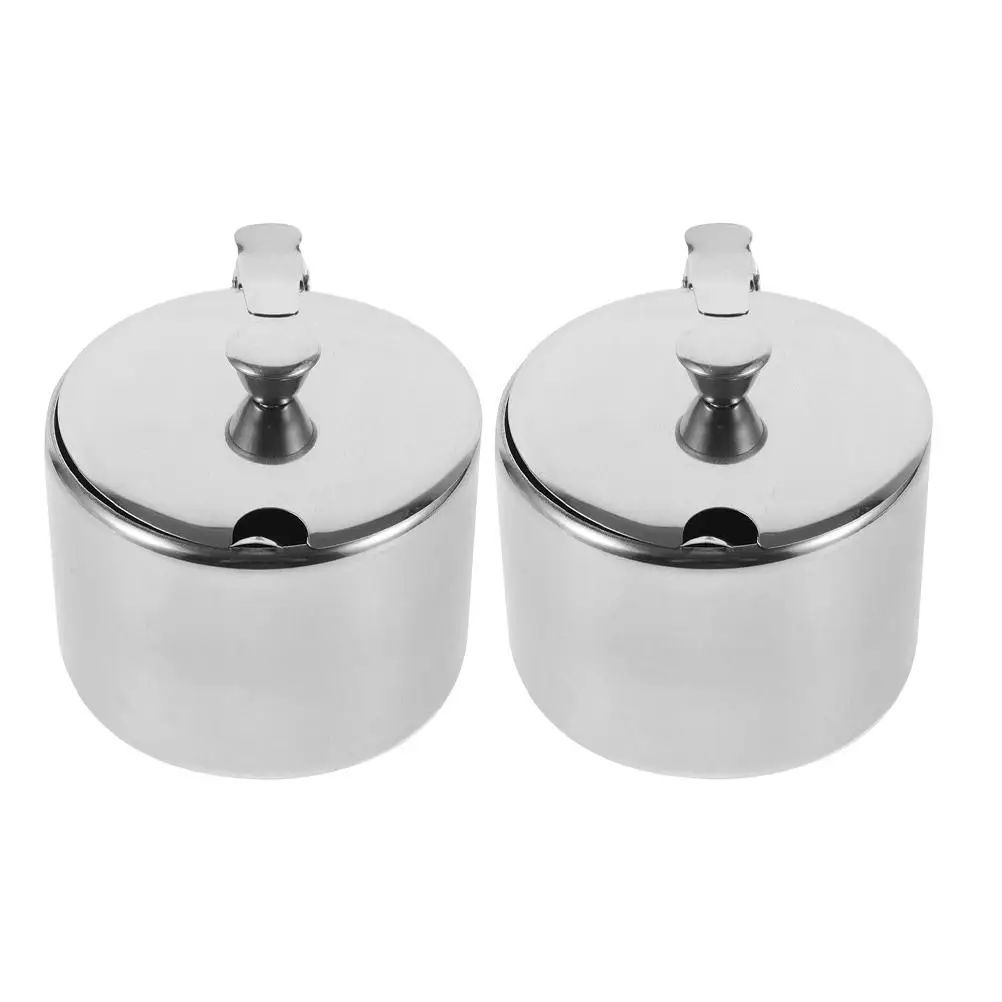 2 Pcs Sugar Jars Round Shaped Condiment Containers with Salt Boxes Organizers Farmhouse Canisters
2 Pcs Sugar Jars Round Shaped Condiment Containers with Salt Boxes Organizers Farmhouse Canisters