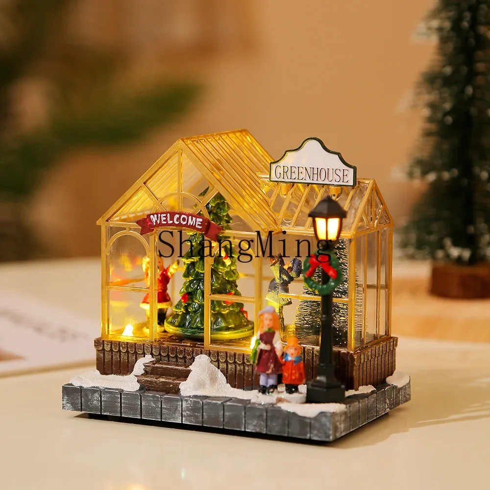 CL New Christmas Ornaments Luminous Music House Christmas Gifts Resin Crafts Creative Tabletop Ornaments
CL New Christmas Ornaments Luminous Music House Christmas Gifts Resin Crafts Creative Tabletop Ornaments