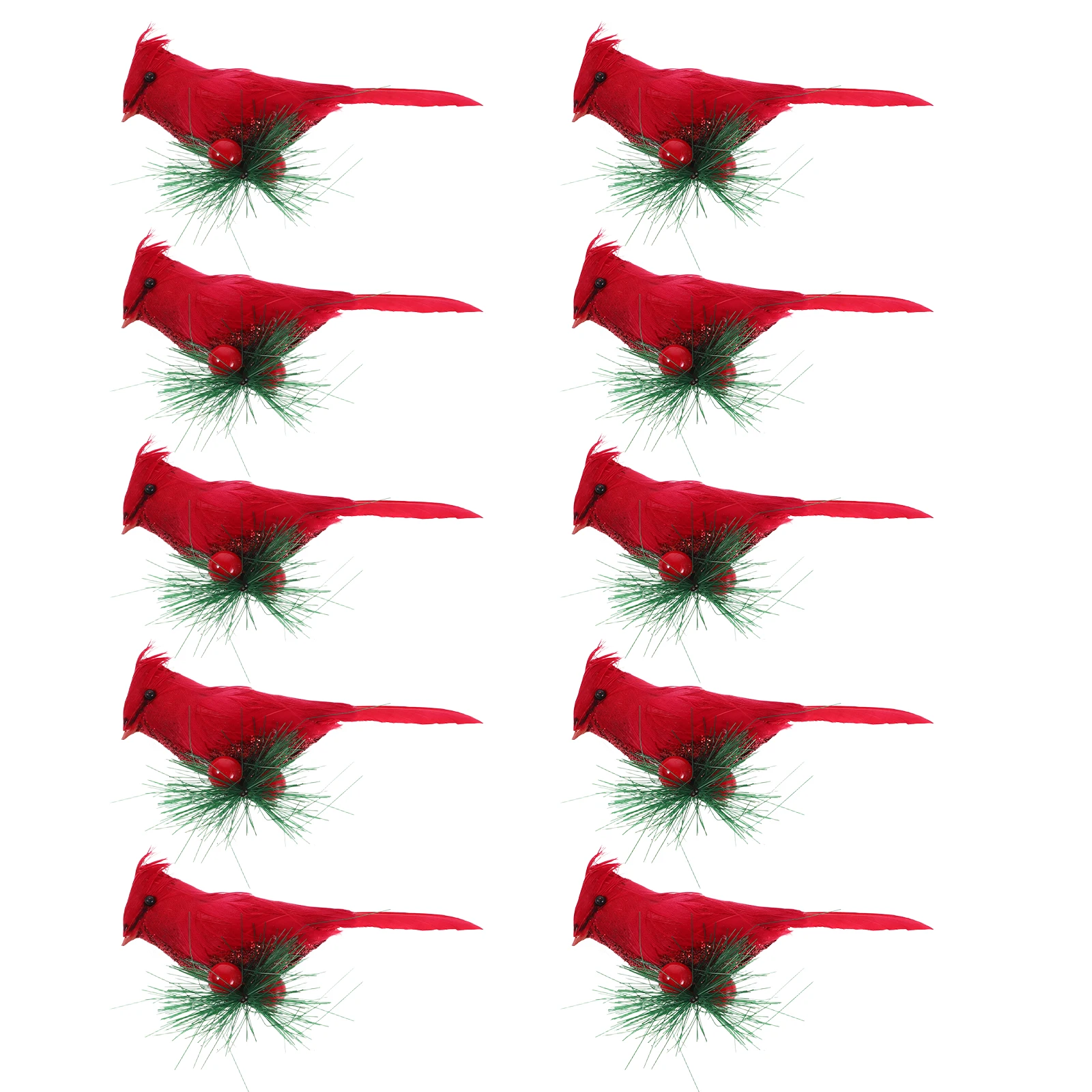 10 Pcs Christmas Tree Decoration Bird s Tiny Ornaments Clip Birds Crafts Cardinal Memorial Statue Red for
10 Pcs Christmas Tree Decoration Bird s Tiny Ornaments Clip Birds Crafts Cardinal Memorial Statue Red for