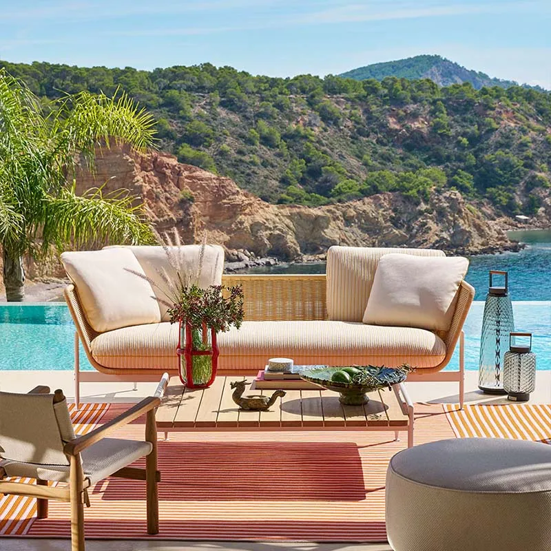 Villa Rattan Outdoor Sofas Leisure Modern Comfortable Accent Gaming Chair Garden Sofas Balcony Lawn Furniture Cadeira Lshysf
Villa Rattan Outdoor Sofas Leisure Modern Comfortable Accent Gaming Chair Garden Sofas Balcony Lawn Furniture Cadeira Lshysf