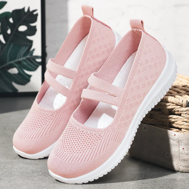 Summer Women's Shoes New Large-sized Cloth Shoes for Women Breathable Flying Weaver Women Shoes Soft Sole Casual Woman Sneakers
Summer Women's Shoes New Large-sized Cloth Shoes for Women Breathable Flying Weaver Women Shoes Soft Sole Casual Woman Sneakers