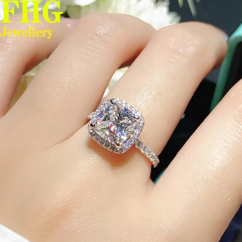 6 7 8 9 10 Carat Princess shape Au375 9K White Gold Ring DVVS1 Moissnite Diamond Ring Wedding Party Engagement Anniversary
6 7 8 9 10 Carat Princess shape Au375 9K White Gold Ring DVVS1 Moissnite Diamond Ring Wedding Party Engagement Anniversary