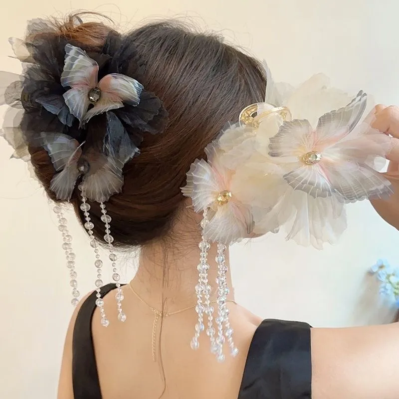 Elegant Butterfly Hair Clips High Quality Acrylic Hair Clips Non-slip Board Scratch Hair Clips Girls Daily Hair Accessories
Elegant Butterfly Hair Clips High Quality Acrylic Hair Clips Non-slip Board Scratch Hair Clips Girls Daily Hair Accessories