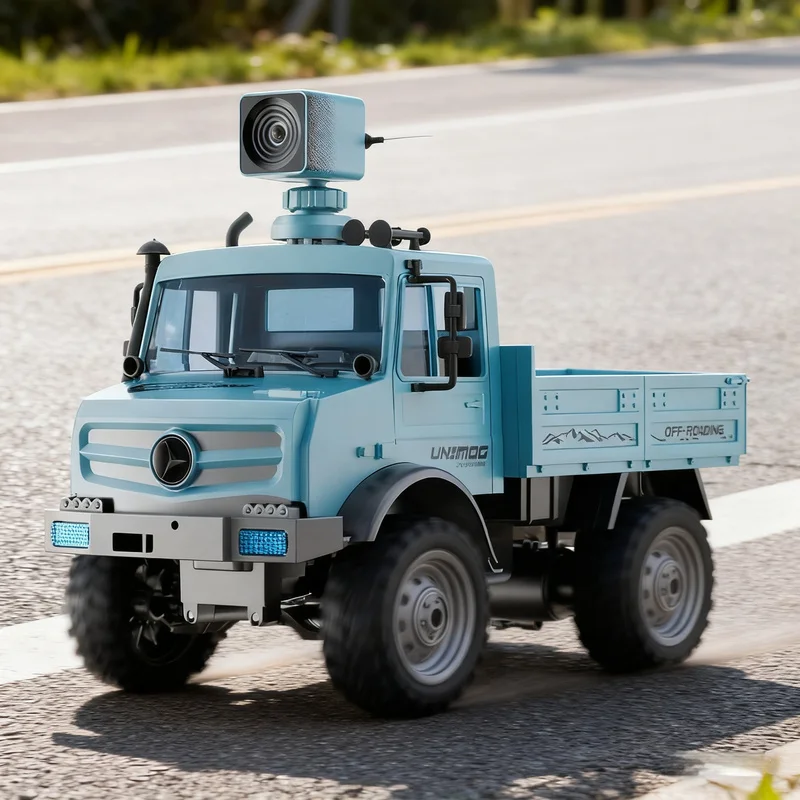 Unimog 1:16 Full Scale High-Speed RC Wireless Remote Control Car Full Scale Off-Road Climbing Toy with Camera suitable Boys Gift
Unimog 1:16 Full Scale High-Speed RC Wireless Remote Control Car Full Scale Off-Road Climbing Toy with Camera suitable Boys Gift