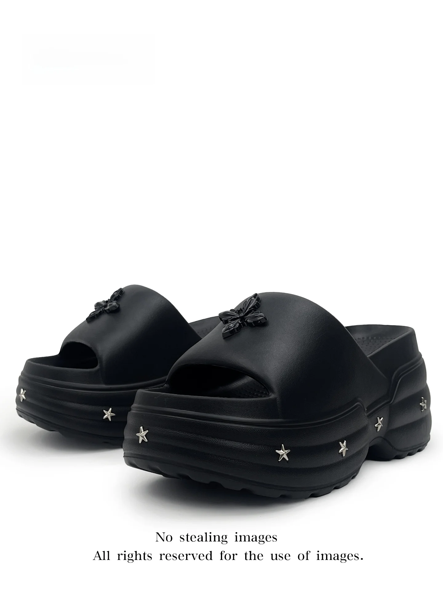 MibVias Punk Style Thick Heel Sandals Women's Summer Outdoor Wear Crossbody Slippers Anti-Slip round Toe EVA Material
MibVias Punk Style Thick Heel Sandals Women's Summer Outdoor Wear Crossbody Slippers Anti-Slip round Toe EVA Material