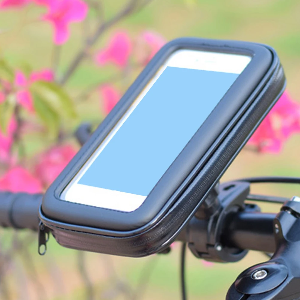 Bicycle Phone Holder Waterproof Bag Compatible Universal Bike Mount Pouch Riding Cellphone Accessory Navigator Bike
Bicycle Phone Holder Waterproof Bag Compatible Universal Bike Mount Pouch Riding Cellphone Accessory Navigator Bike