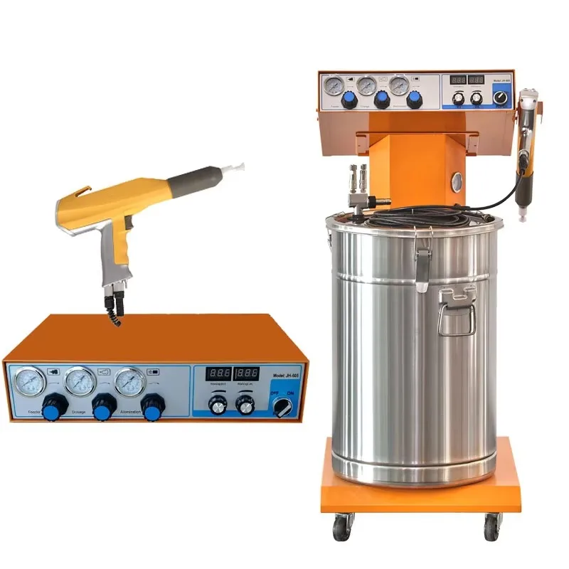 Electrostatic Powder Coating Machine Paint Equipment System Powder Coating Guns for Metal Substrate JH-605
Electrostatic Powder Coating Machine Paint Equipment System Powder Coating Guns for Metal Substrate JH-605