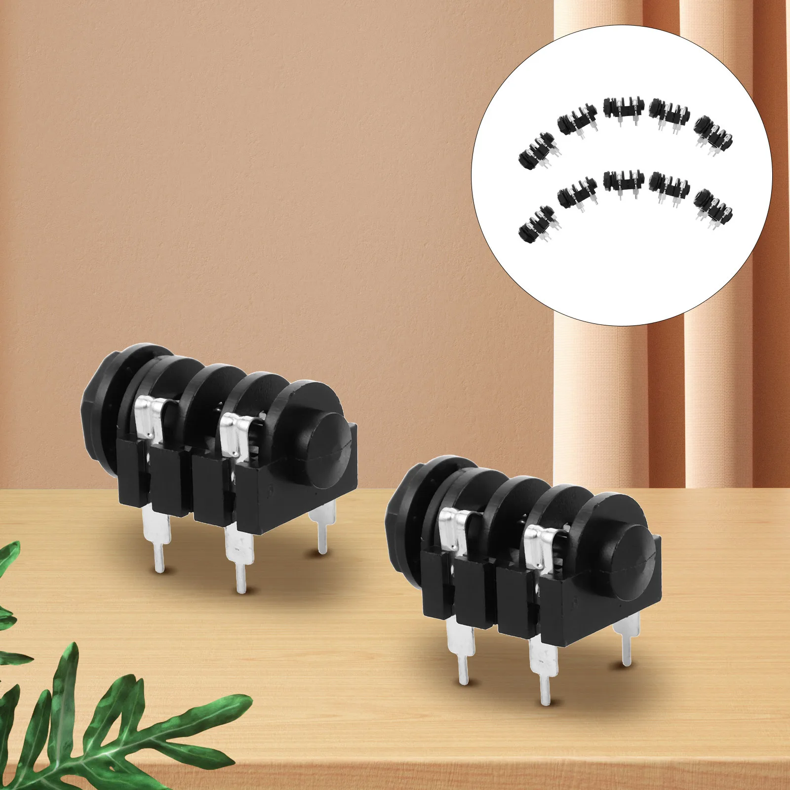 10Pcs Audio Jack Socket Metal 6.35mm Mono 4-Pin Panel Mount Guitar Microphone Adapter Output Connector for Pedal
10Pcs Audio Jack Socket Metal 6.35mm Mono 4-Pin Panel Mount Guitar Microphone Adapter Output Connector for Pedal