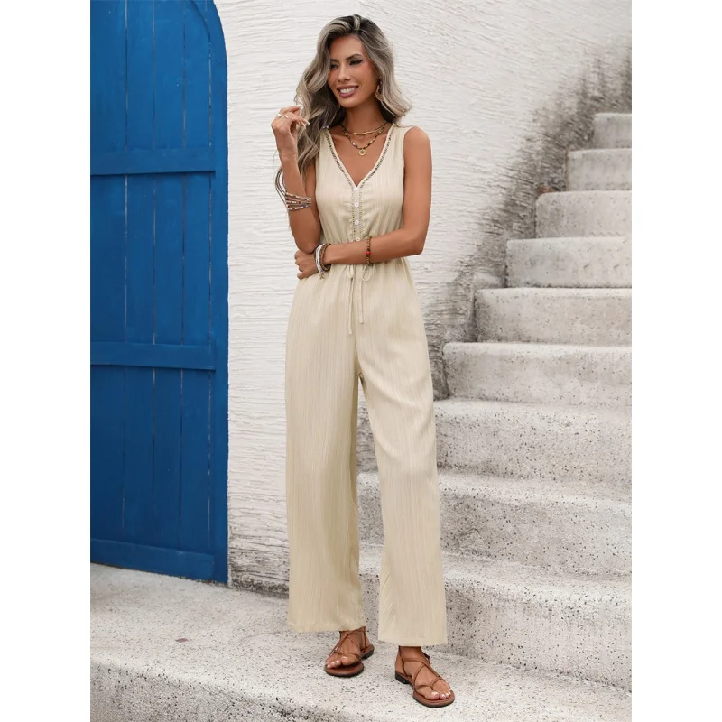 Casual Vaion Sle Women's Jumpsuit oulder Strap pe Faionable Ladies One-Piece Pants Cotton Blend Fabric Straight Leg
Casual Vaion Sle Women's Jumpsuit oulder Strap pe Faionable Ladies One-Piece Pants Cotton Blend Fabric Straight Leg