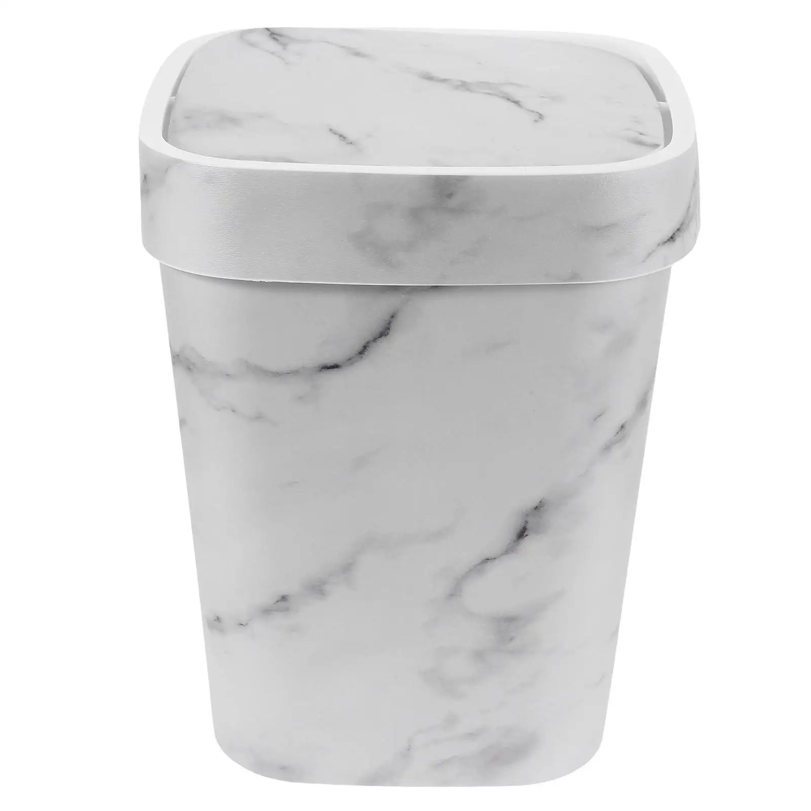 Marbled Trash Can Room Kitchen Cover Mini Garbage Dorm White Bedroom with Lid Office
Marbled Trash Can Room Kitchen Cover Mini Garbage Dorm White Bedroom with Lid Office