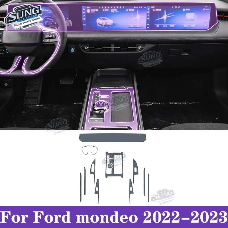 Для Ford Mondeo 2022-2023 салон автомобиля, центральная консоль, прозрачный ТПУ, защитная краска, ремонтная пленка, наклейка против царапин
Для Ford Mondeo 2022-2023 салон автомобиля, центральная консоль, прозрачный ТПУ, защитная краска, ремонтная пленка, наклейка против царапин
