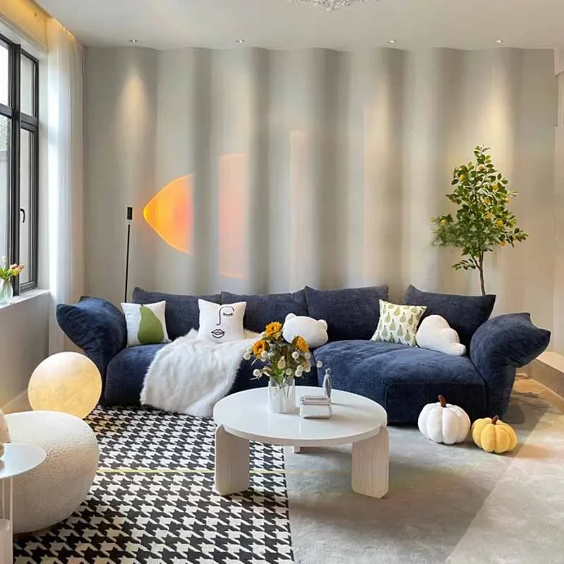 Comfortable Living Room Sofas Relaxing Kawaii Luxury Nordic Floor Lazy Sofa Recliner Modern Wood Divani Da Soggiorno Furniture
Comfortable Living Room Sofas Relaxing Kawaii Luxury Nordic Floor Lazy Sofa Recliner Modern Wood Divani Da Soggiorno Furniture