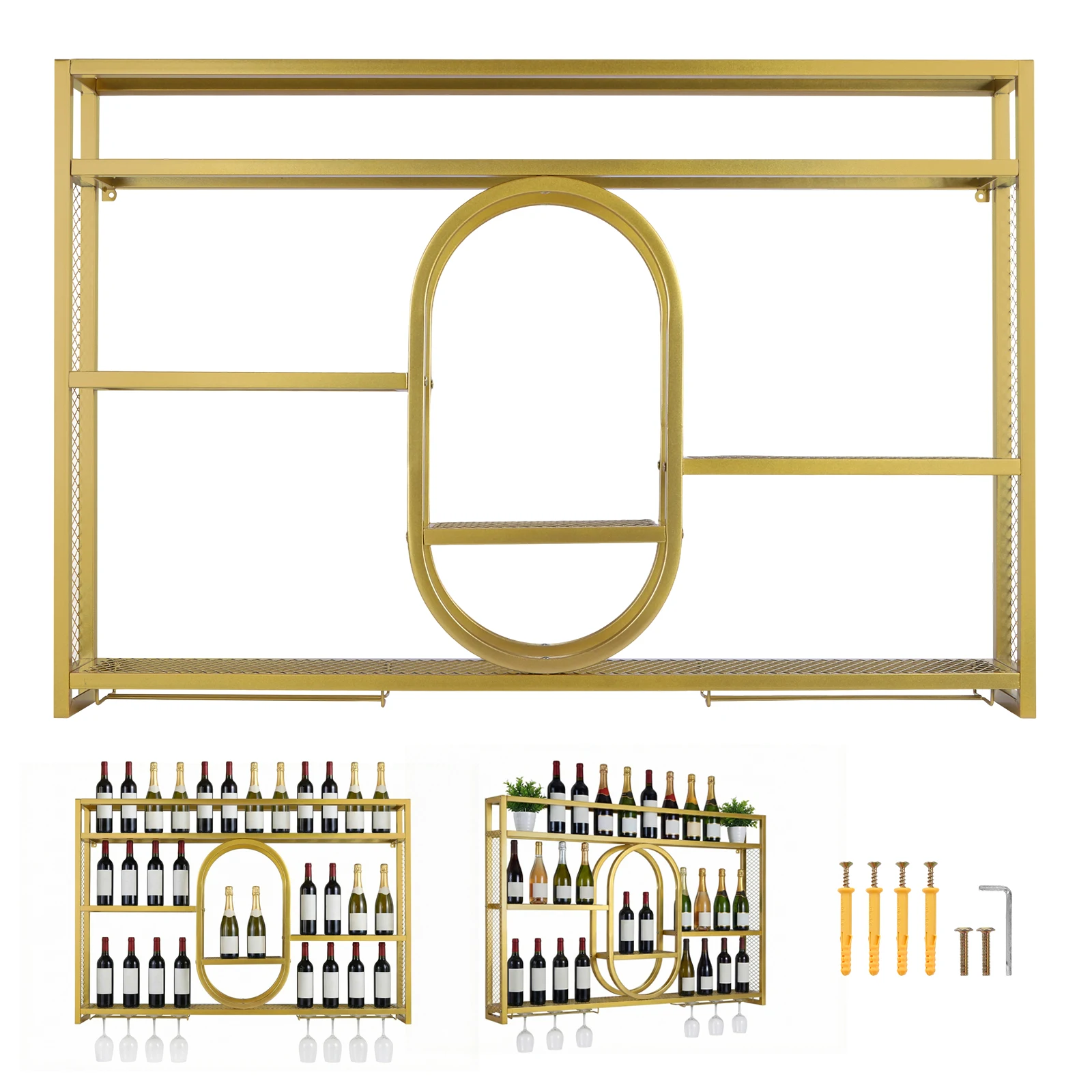 Разборка и сборка настенного винного шкафа (120x15x80 Gold)
Разборка и сборка настенного винного шкафа (120x15x80 Gold)