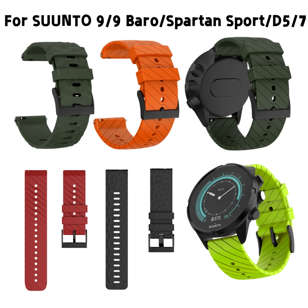 Силиконовый сменный ремешок Galaone 24 мм, диагональный браслет для Suunto 7/9/9 Baro/Spartan Sport/D5, резиновые Смарт-часы
Силиконовый сменный ремешок Galaone 24 мм, диагональный браслет для Suunto 7/9/9 Baro/Spartan Sport/D5, резиновые Смарт-часы