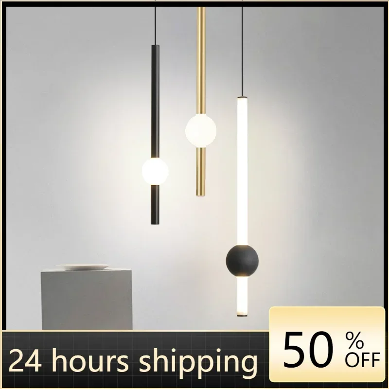 Modern Pendant Lights for Living Room Bedroom Shop Hanging Lamps Fixture Luminaire Glass Rod Long Lighting Black Gold Decoration
Modern Pendant Lights for Living Room Bedroom Shop Hanging Lamps Fixture Luminaire Glass Rod Long Lighting Black Gold Decoration