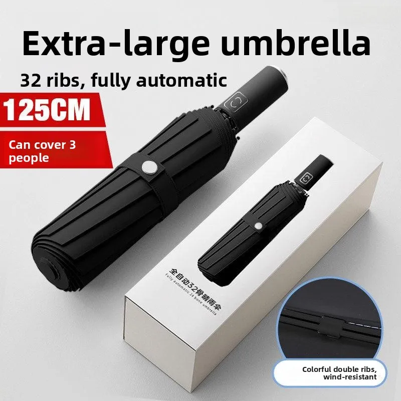 Automatic Stormproof Umbrella Men's Women's Dual Use Sunny Rain Large Foldable Sunshade Umbrella Anti- Home Daily Use
Automatic Stormproof Umbrella Men's Women's Dual Use Sunny Rain Large Foldable Sunshade Umbrella Anti- Home Daily Use