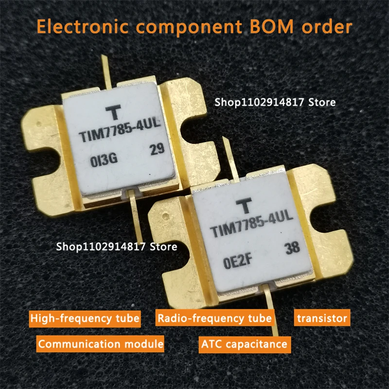 TIM7785-4UL HF tube RF power tube amplifier RF module resistor and capacito In stock
TIM7785-4UL HF tube RF power tube amplifier RF module resistor and capacito In stock