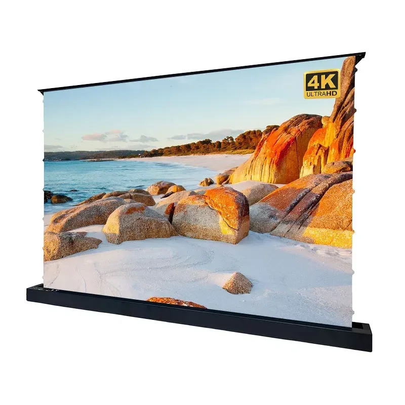 cross-border floor rising ambient light rejecting electronic Floor Rising Projector Projection Screen For Home Theater
cross-border floor rising ambient light rejecting electronic Floor Rising Projector Projection Screen For Home Theater