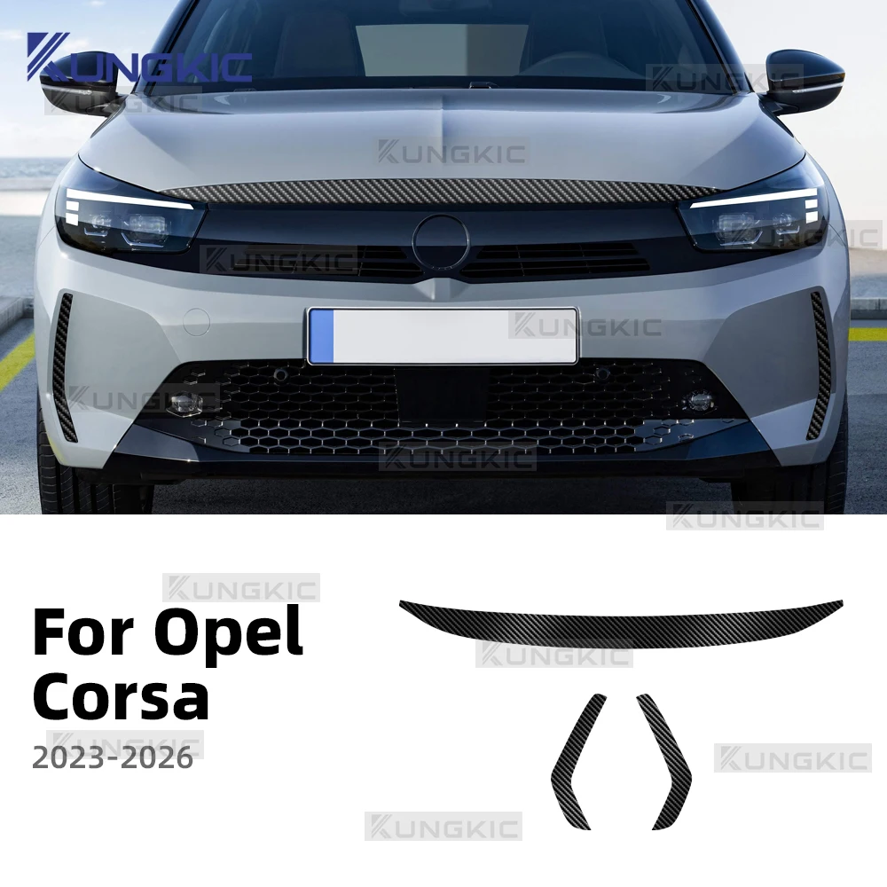 For Opel Corsa 2023-2026 TPU Gloss Black Carbon Fiber Texture Front Bumper Wrap Film Anti Scratch Auto Exterior Decor Trim Parts
For Opel Corsa 2023-2026 TPU Gloss Black Carbon Fiber Texture Front Bumper Wrap Film Anti Scratch Auto Exterior Decor Trim Parts