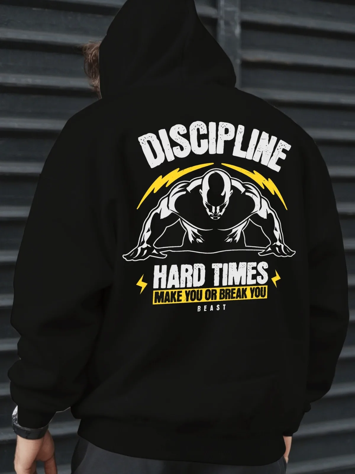 Men's Casual Fashion Trend Inspirational Fitness Print Pattern Hooded Sweatshirt Loose Street Thick and Plush Pullover Gift Top
Men's Casual Fashion Trend Inspirational Fitness Print Pattern Hooded Sweatshirt Loose Street Thick and Plush Pullover Gift Top